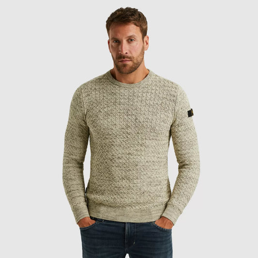 PME-LEGEND Knit Pullover - Ecru