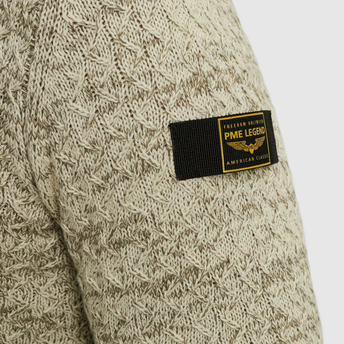 PME-LEGEND Knit Pullover - Ecru