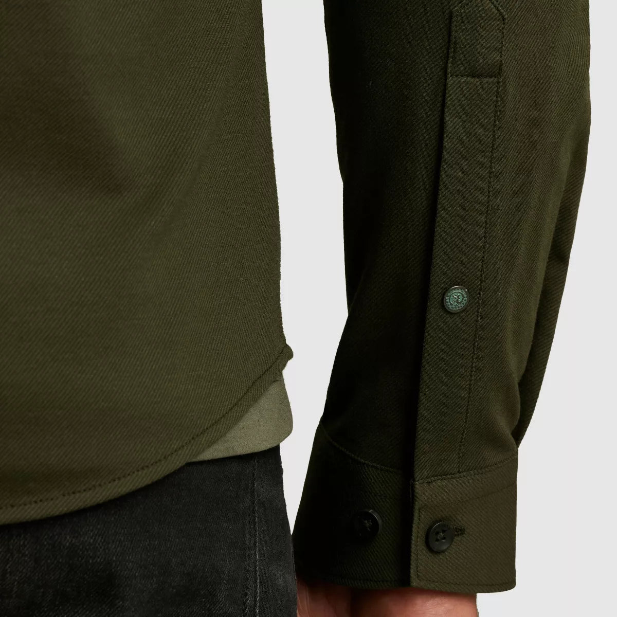 CAST IRON Long Sleeve Shirt - Green