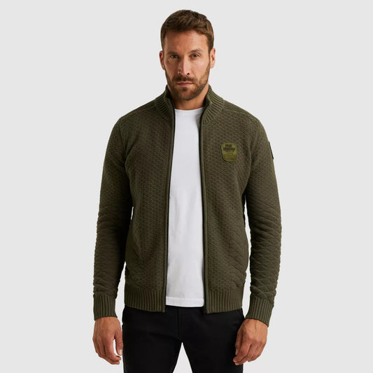 PME-LEGEND Knit Cardigan - Groen