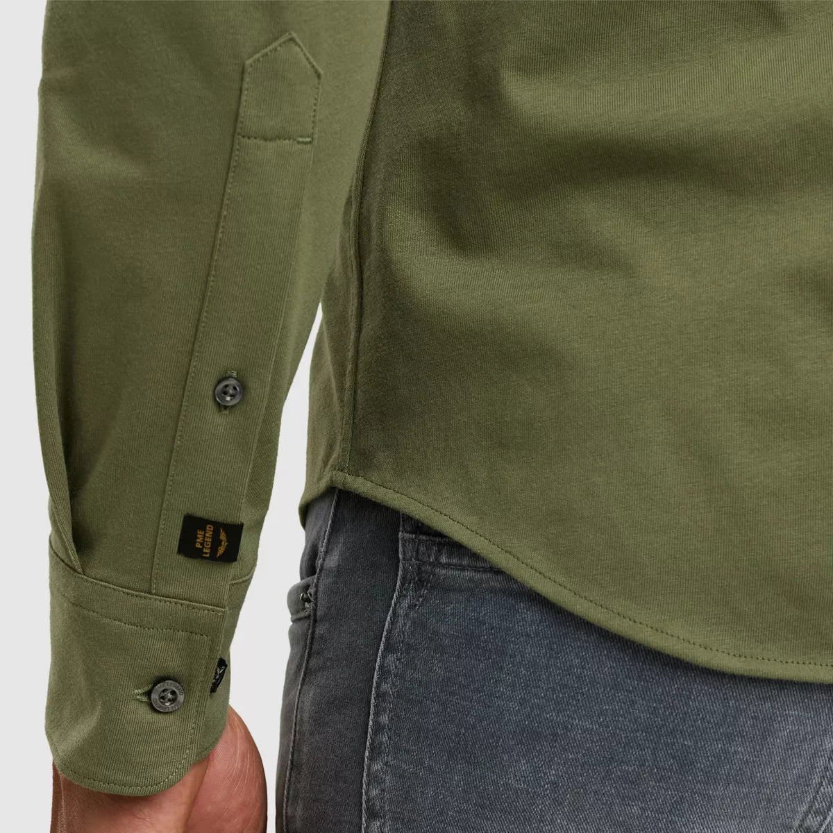 PME-LEGEND Long Sleeve Shirt - Army Groen