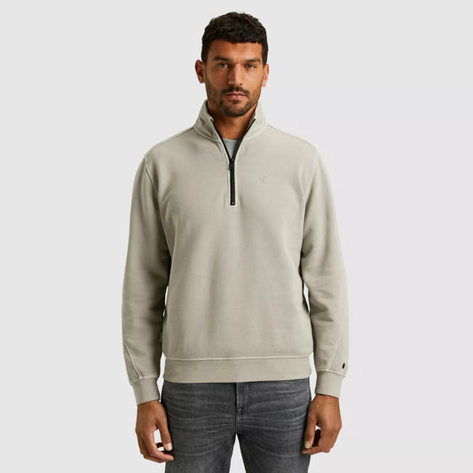 CAST IRON Half Zip Pullover - Ecru