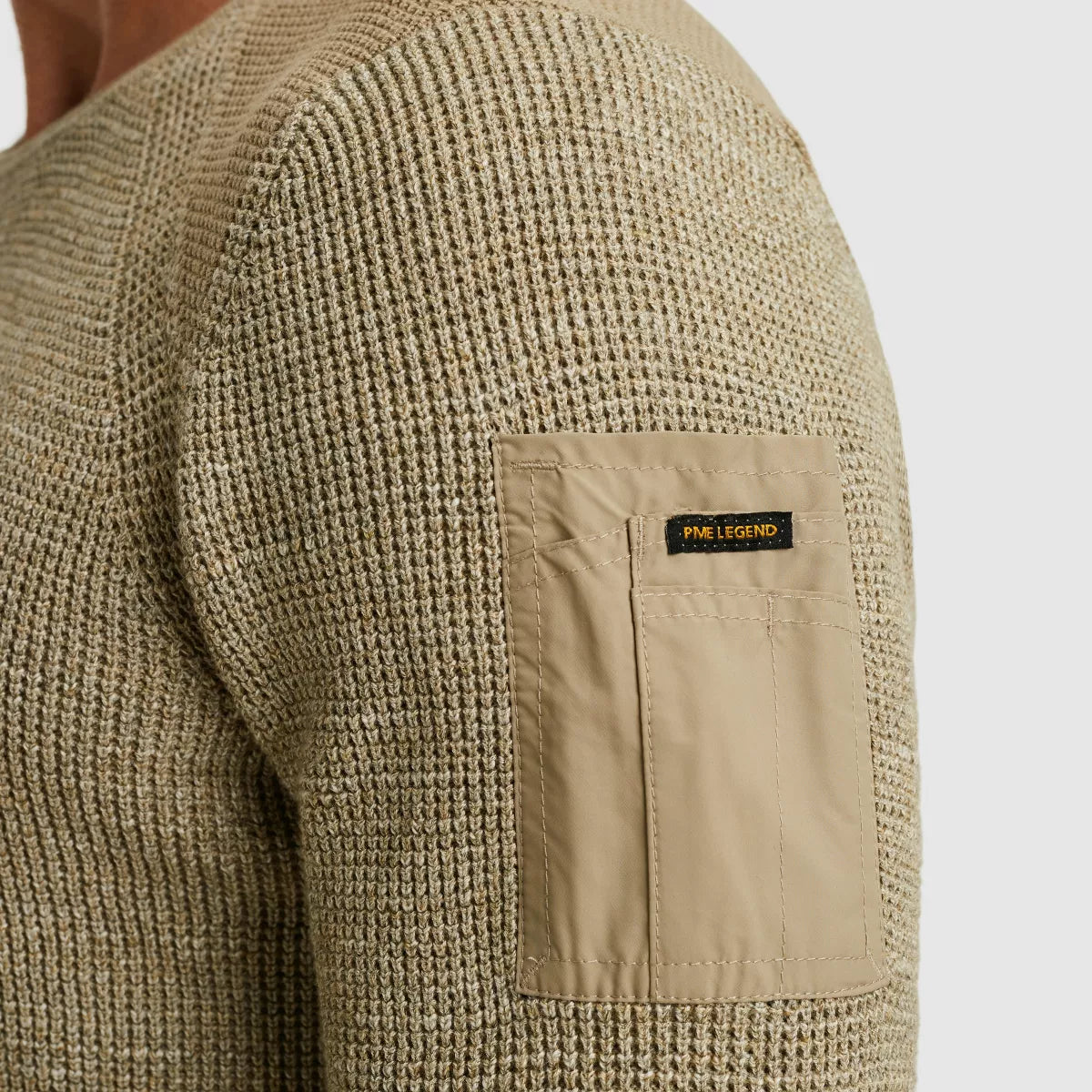 PME-LEGEND Knit Pullover - Beige