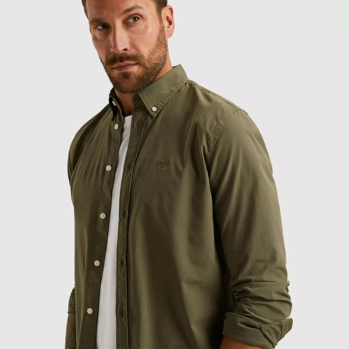 PME-LEGEND Long Sleeve Shirt - Groen