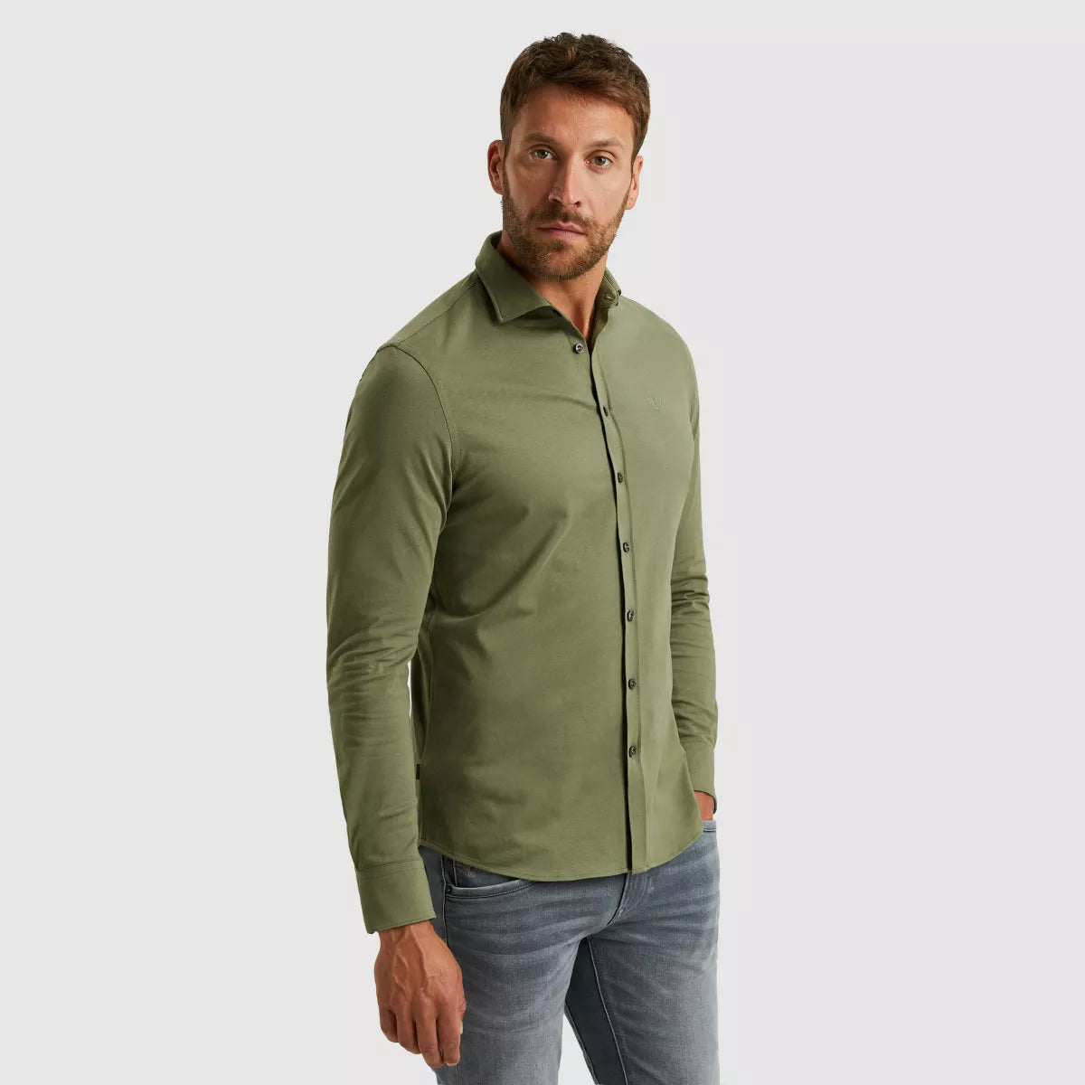 PME-LEGEND Long Sleeve Shirt - Army Groen