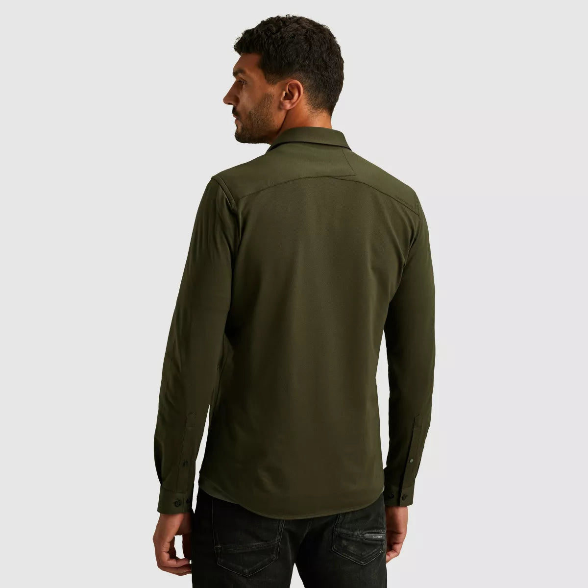 CAST IRON Long Sleeve Shirt - Green