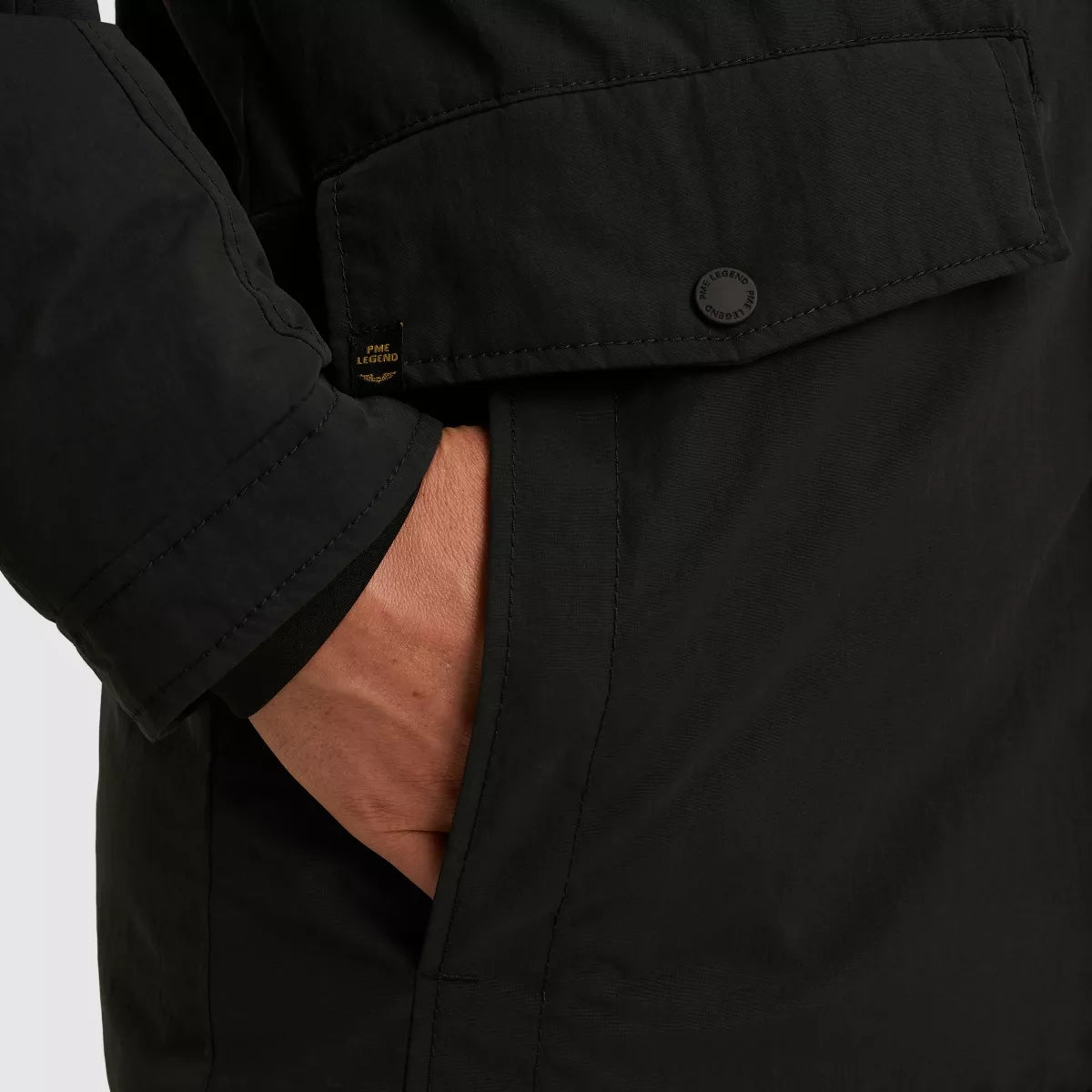 PME-LEGEND Long Jacket - Zwart