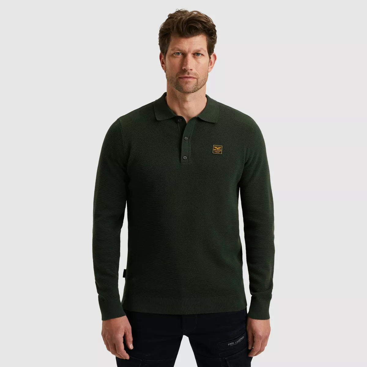 PME-LEGEND Long Sleeve Polo