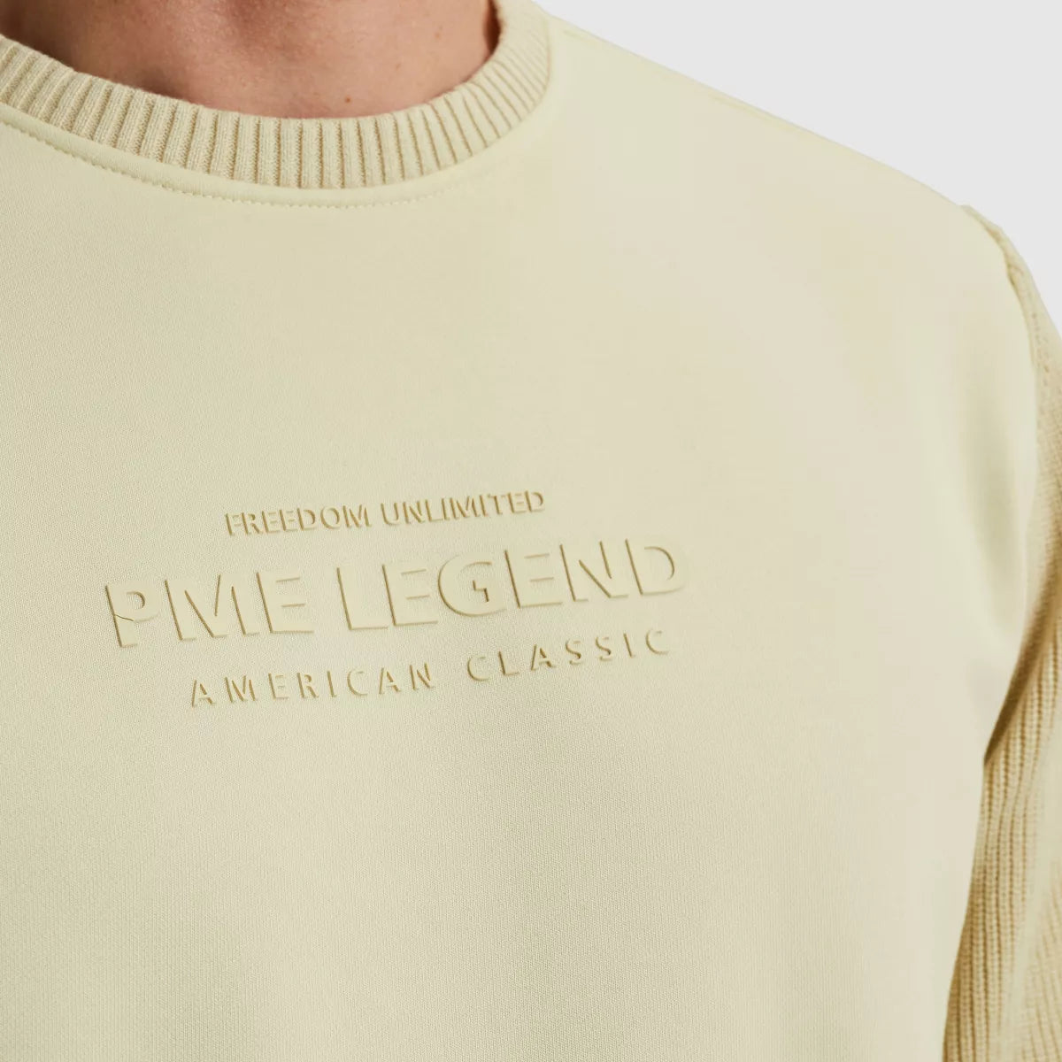 PME-LEGEND Crewneck Sweater - Ecru