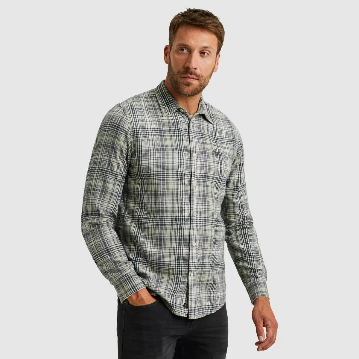 PME-LEGEND Long Sleeve Shirt - Groen