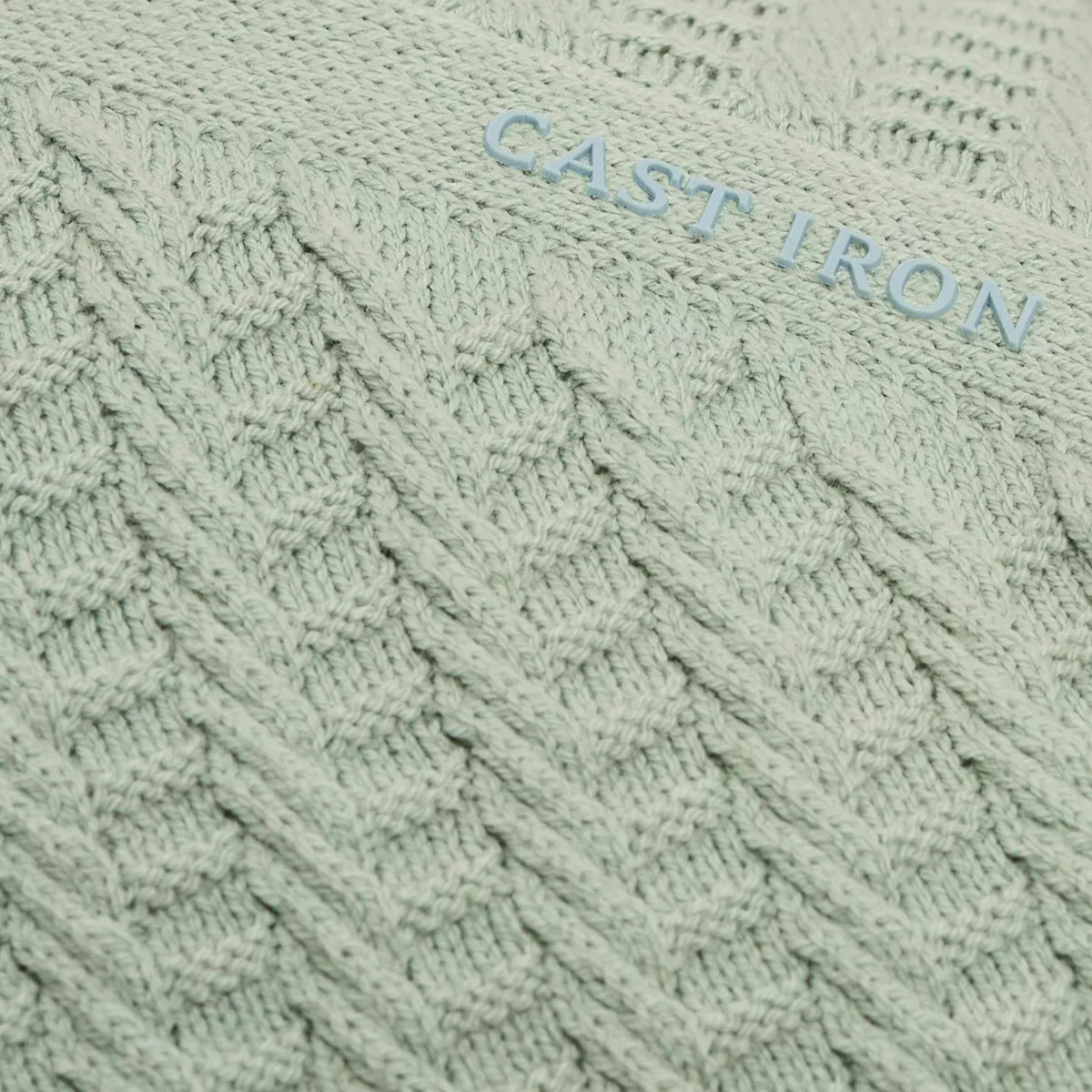 CAST IRON Long Sleeve Polo - Groen