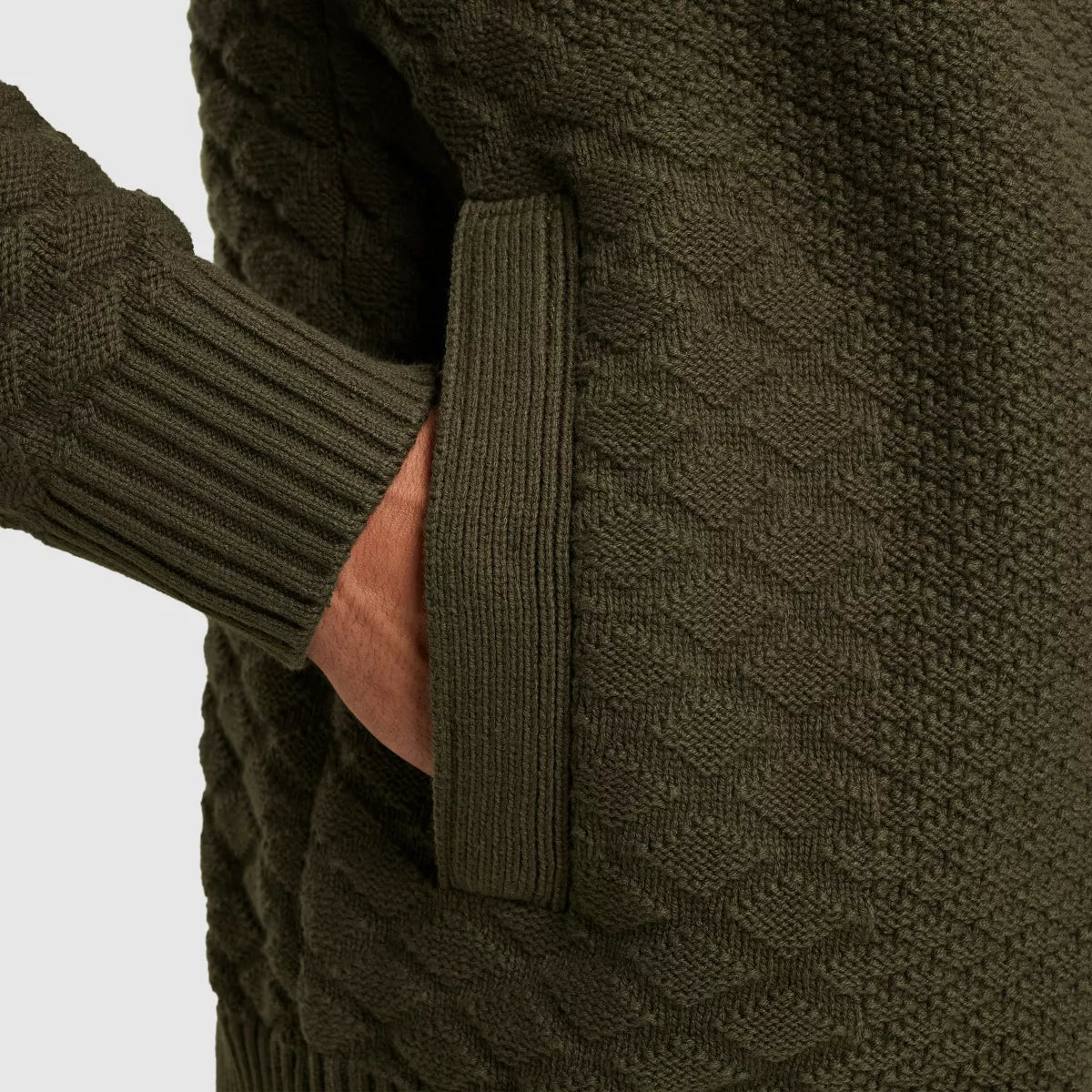 PME-LEGEND Knit Cardigan - Groen