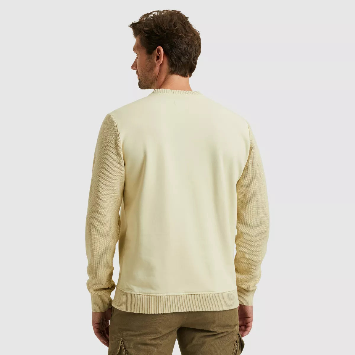 PME-LEGEND Crewneck Sweater - Ecru