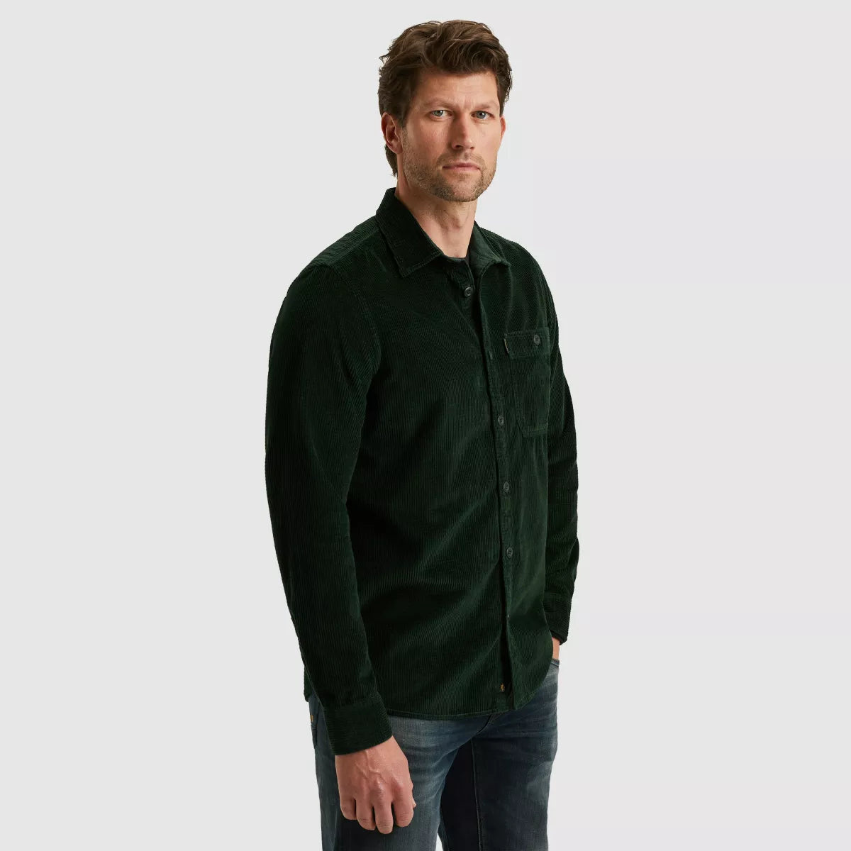 PME-LEGEND Long Sleeve Shirt - Groen