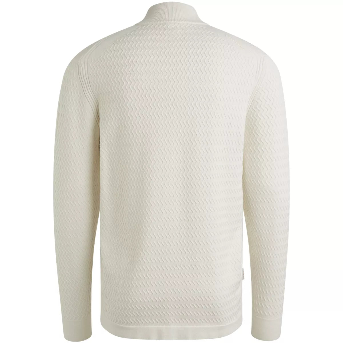 CAST IRON Half Zip Pullover - Off White