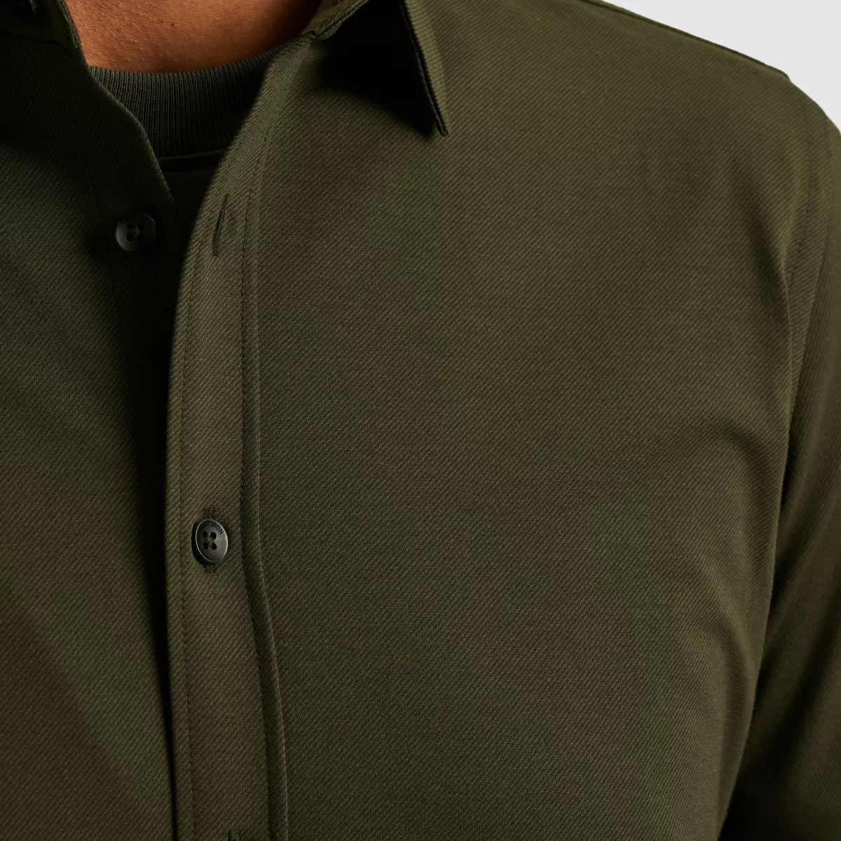 CAST IRON Long Sleeve Shirt - Green
