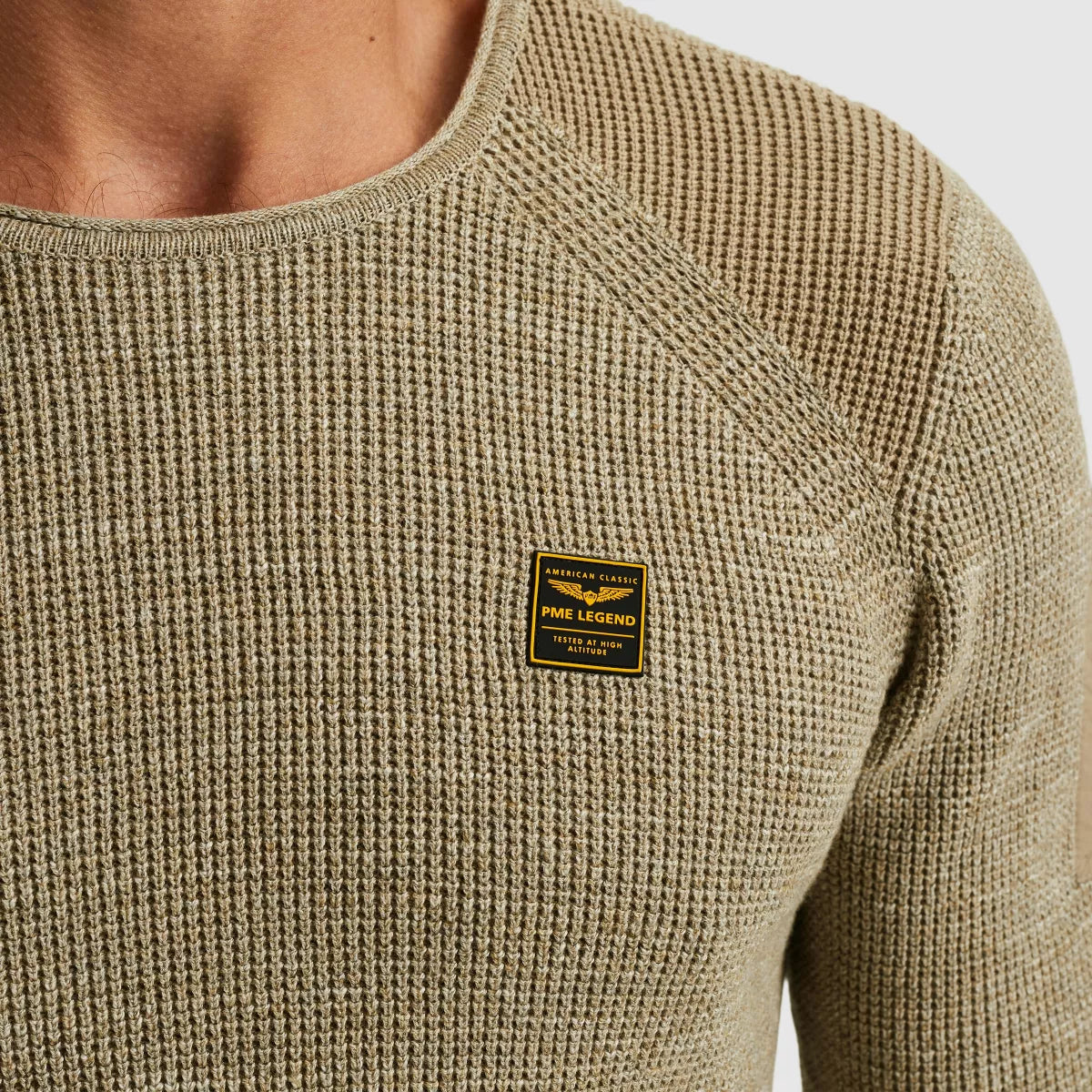 PME-LEGEND Knit Pullover - Beige