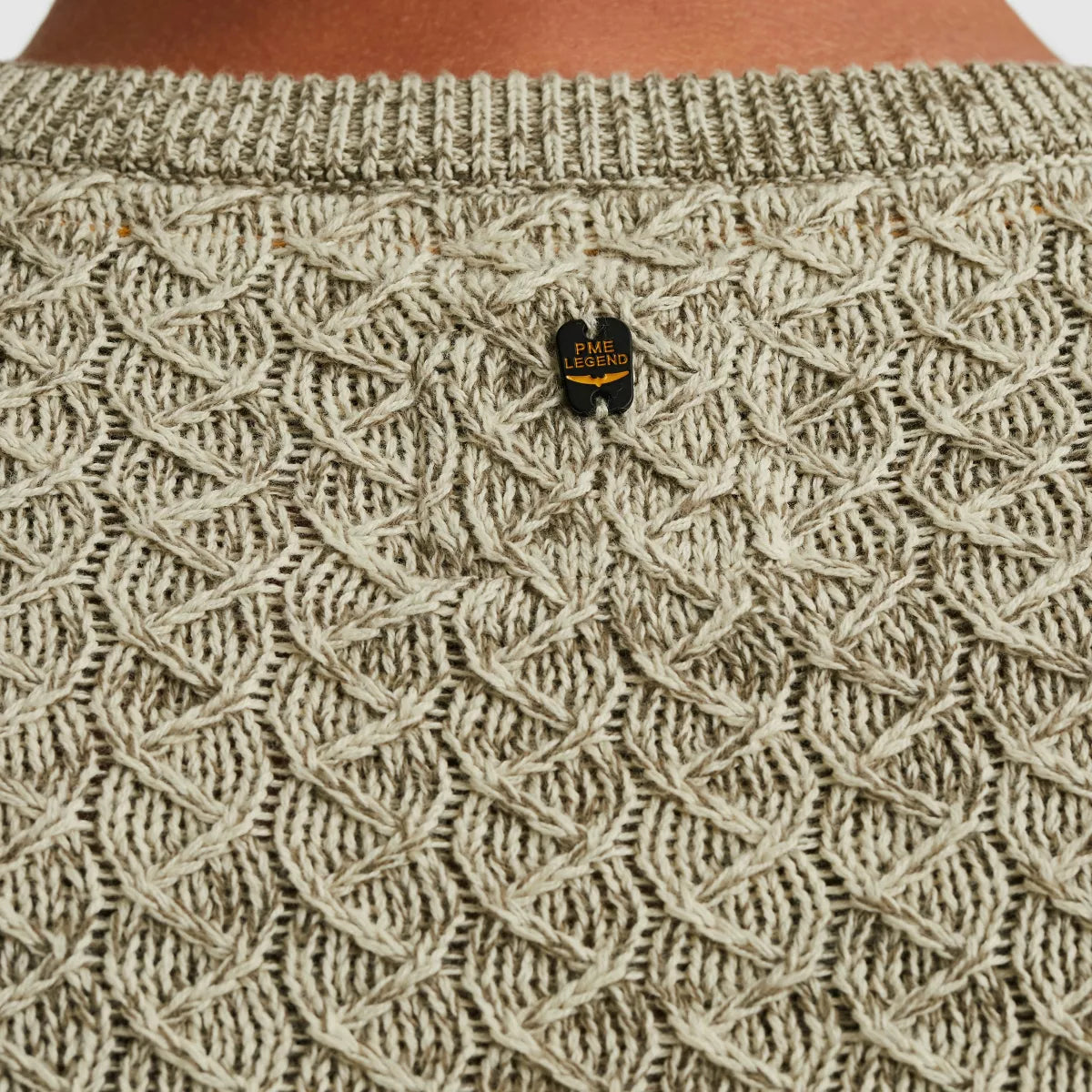 PME-LEGEND Knit Pullover - Ecru