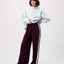CATWALK JUNKIE Side Button Tracksuit Trousers - Wine