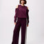 CATWALK JUNKIE Sweater With Cut Out - Wine