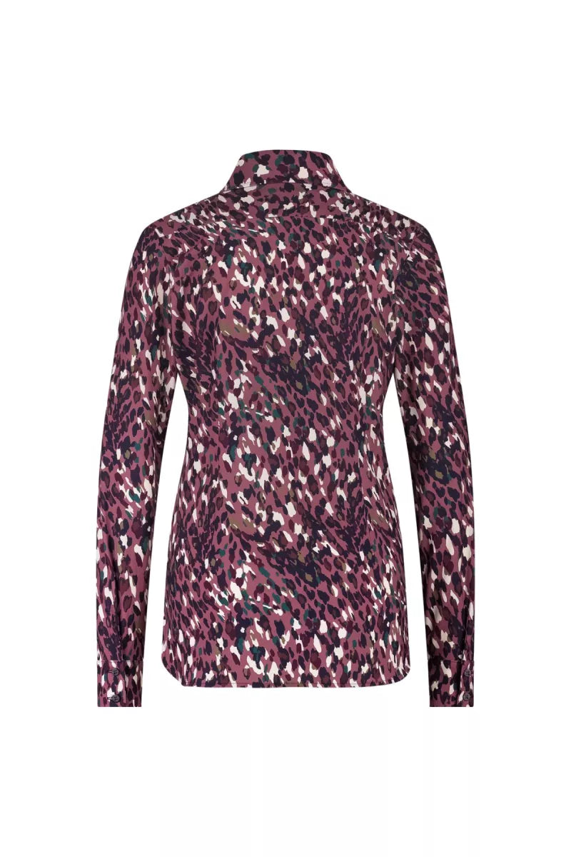 STUDIO ANNELOES Poppy Leopard Blouse