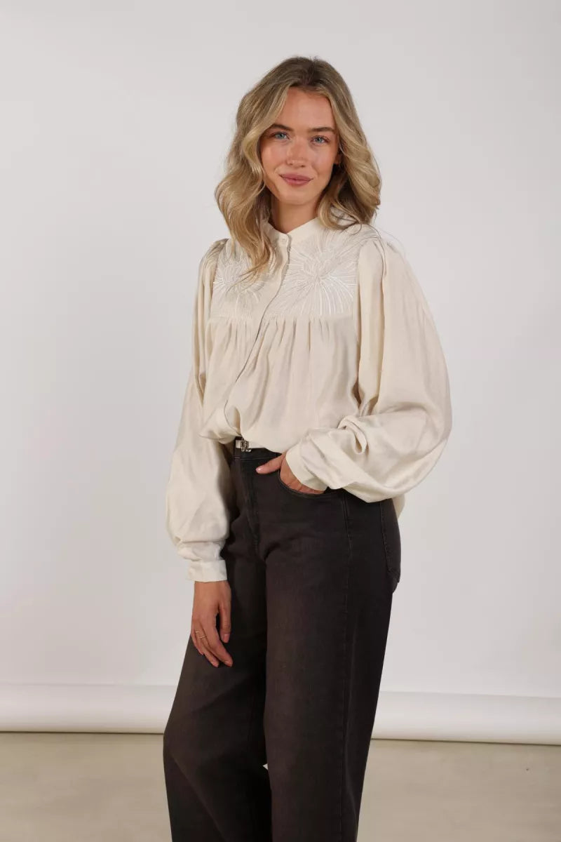 NUKUS Julia Blouse - Off White