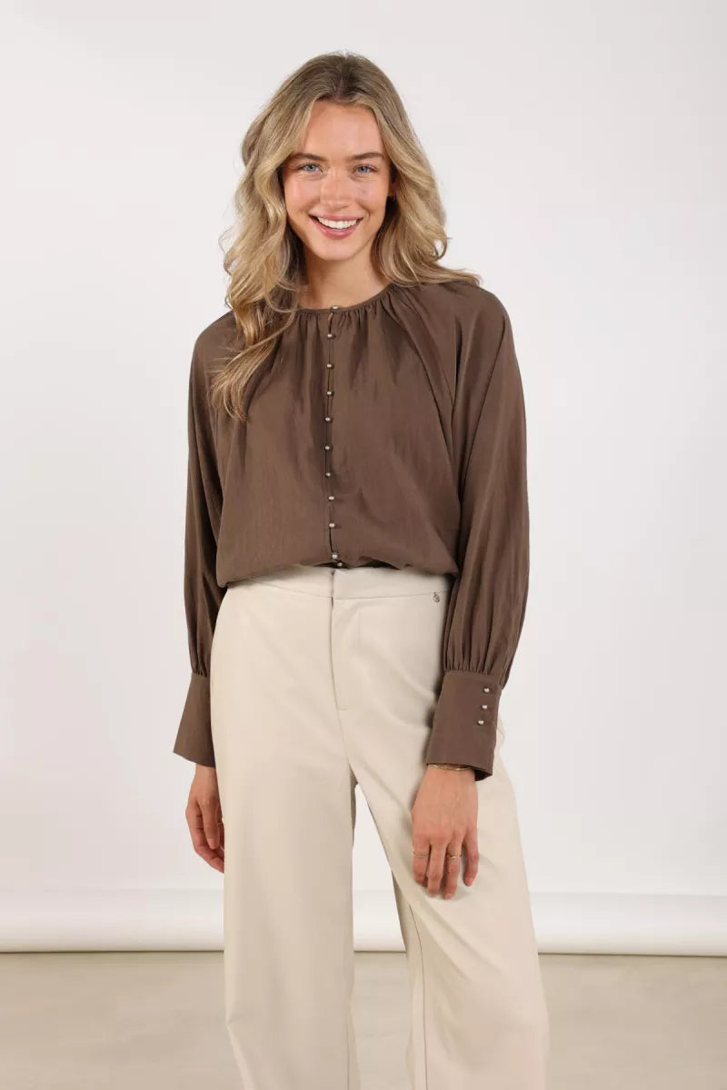 NUKUS Sterre Blouse - Fango
