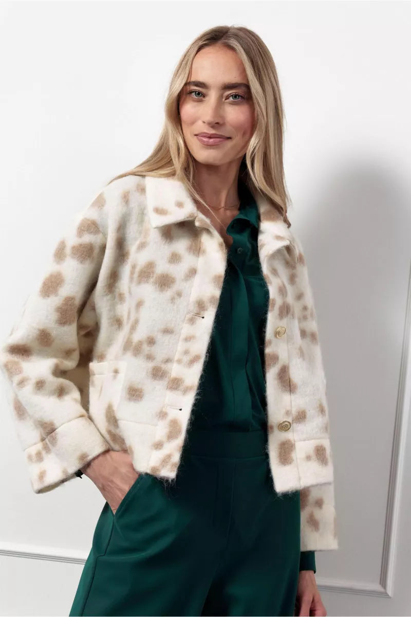 STUDIO ANNELOES Karlie Brushed Jacket