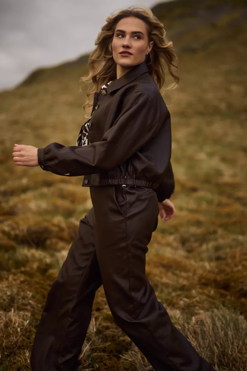 NUKUS Fiene Jacket - Dark Chocolate