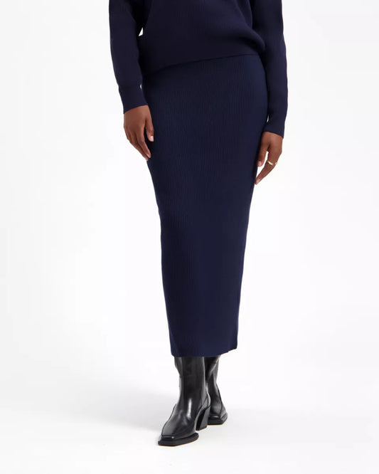 KUYICHI Keira Skirt - Dark Navy