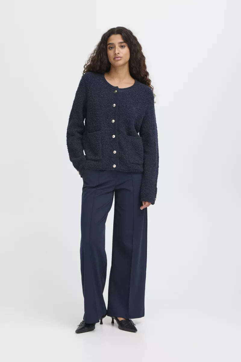 ICHI Valmai Knit - Total Eclipse