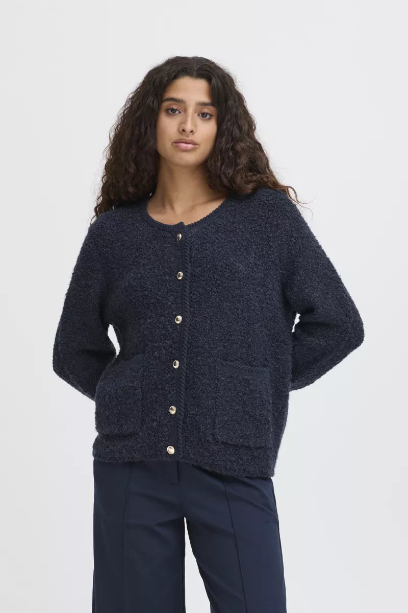 ICHI Valmai Knit - Total Eclipse