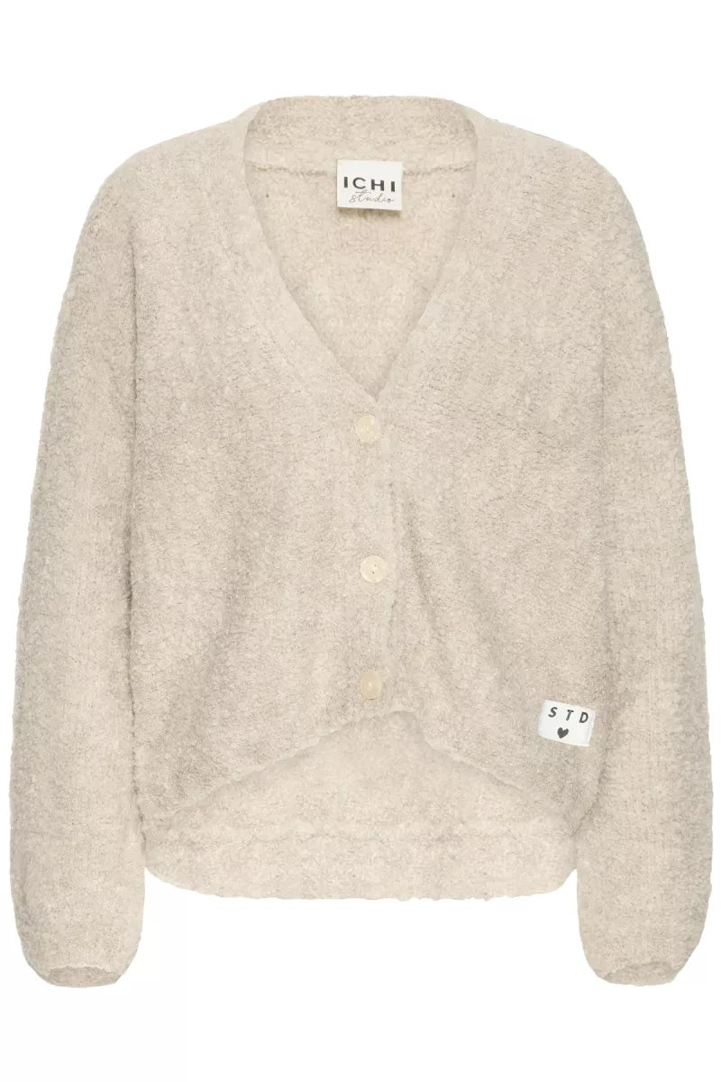 ICHI Blarisa Knit - Almond Milk