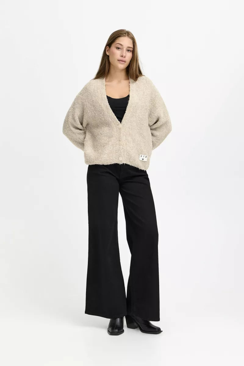 ICHI Blarisa Knit - Almond Milk