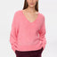 NUMPH Riette V-Neck Pullover - Pink Lemonade