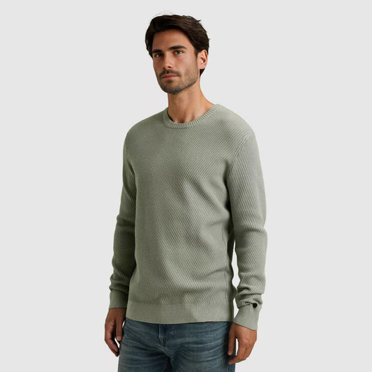 CAST IRON Crewneck Soft Blend - Green
