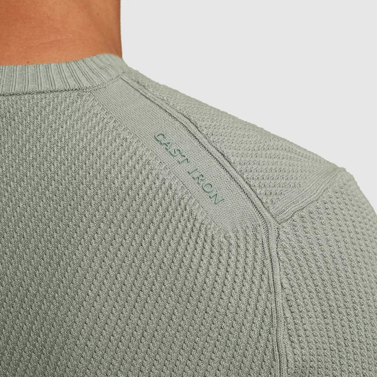 CAST IRON Crewneck Soft Blend - Green