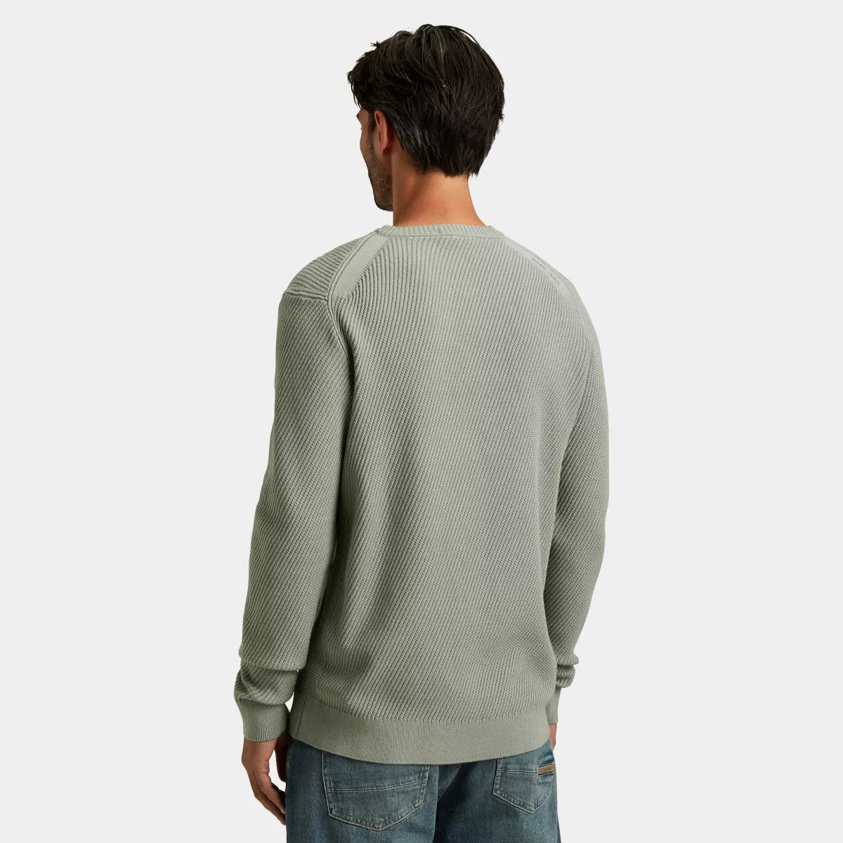 CAST IRON Crewneck Soft Blend - Green