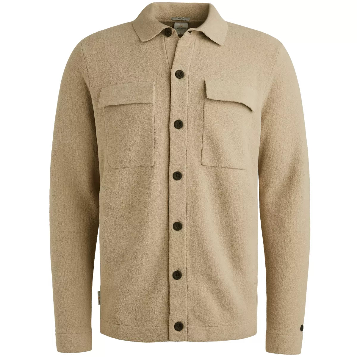 CAST IRON Button Jacket Soft Blend - Beige