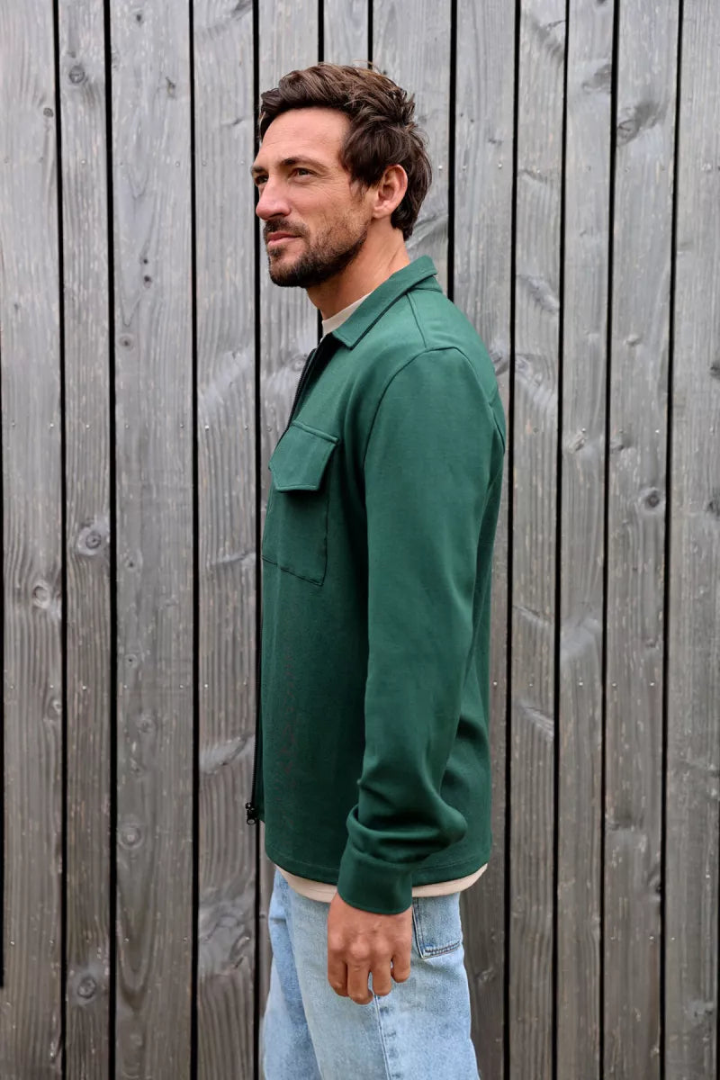 KULTIVATE Luxury Zip - Groen