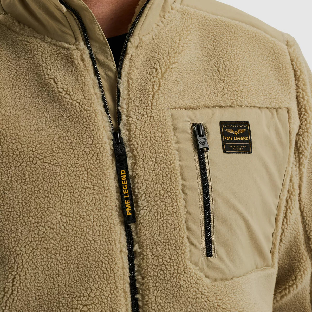 PME-LEGEND Zip Jacket - Beige
