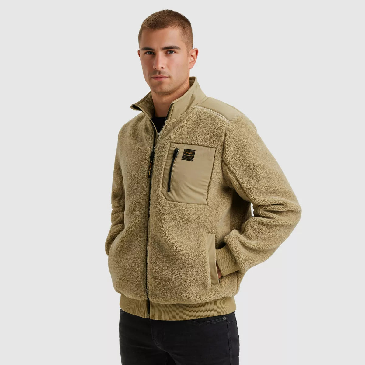 PME-LEGEND Zip Jacket - Beige