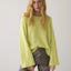 SUMMUM Oversized Sweater - Misty Lime