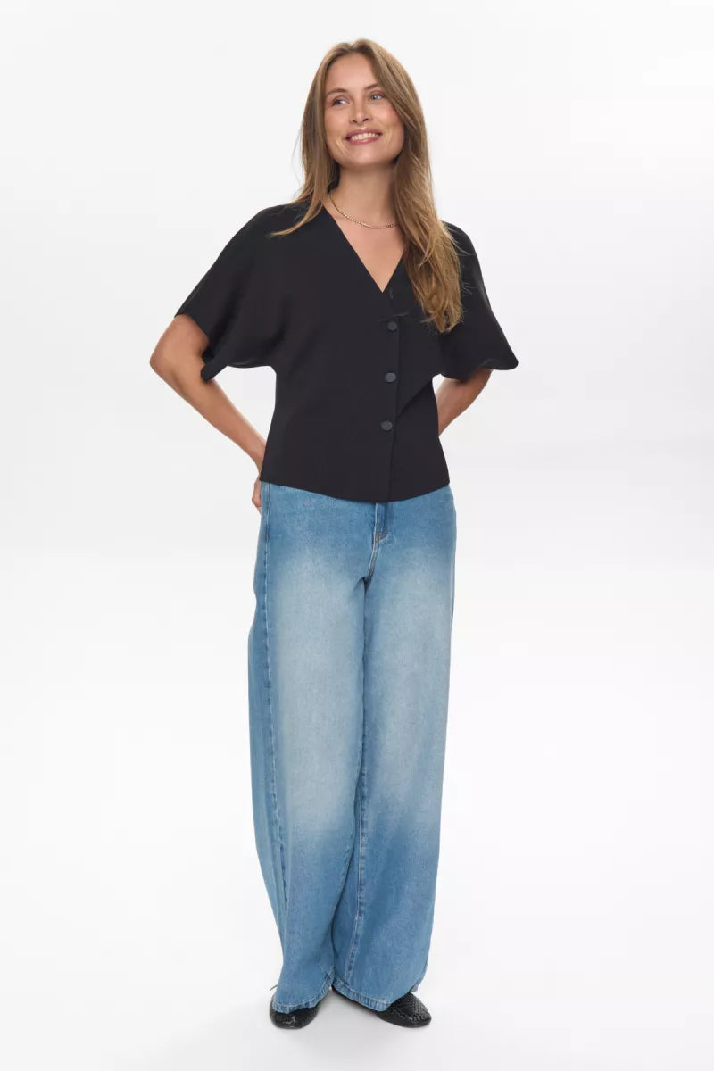 NUMPH Lonna Cardigan - Caviar