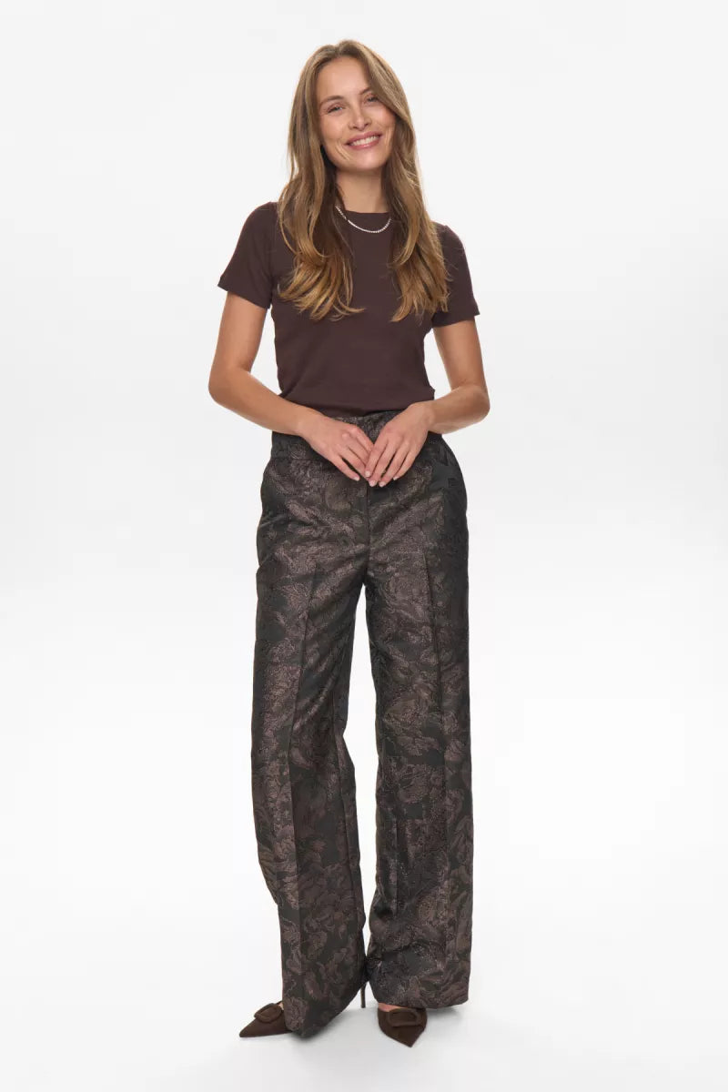 NUMPH Lika Pants - Black Coffee