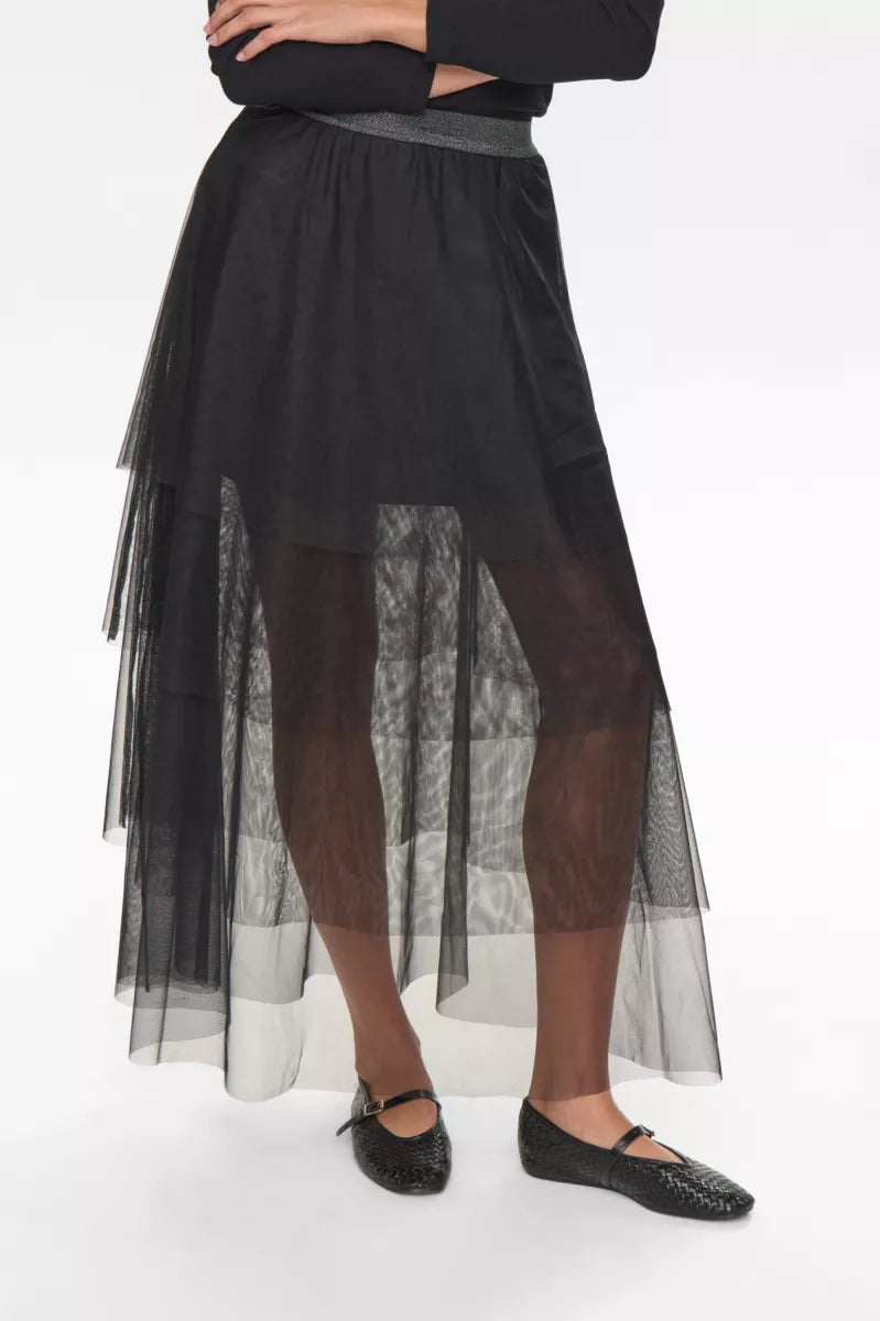 NUMPH Layer Skirt - Caviar