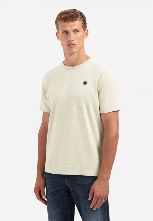 NO EXCESS Crewneck T-Shirt - Light Moss