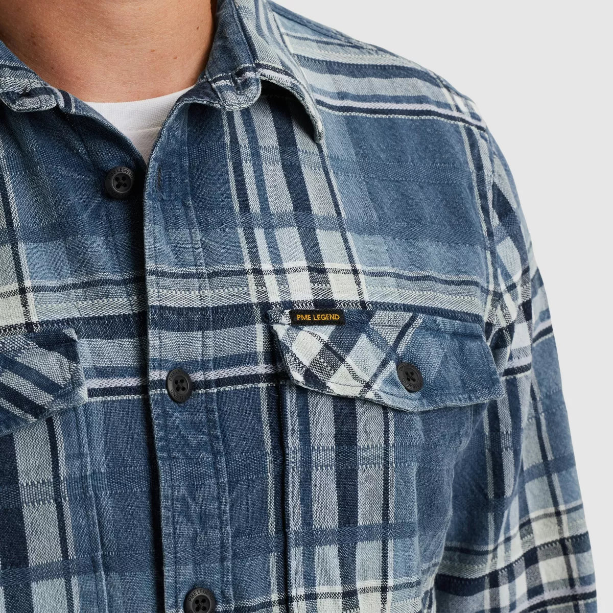 PME-LEGEND Long Sleeve Shirt - Petrol