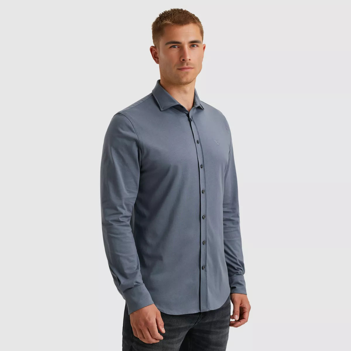 PME-LEGEND Long Sleeve Shirt - Blauw