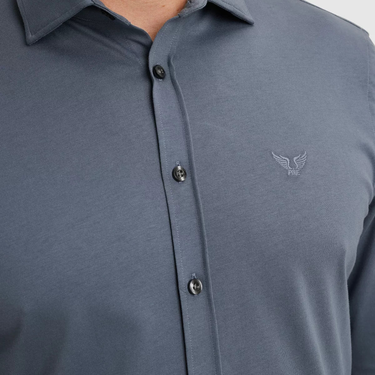 PME-LEGEND Long Sleeve Shirt - Blauw